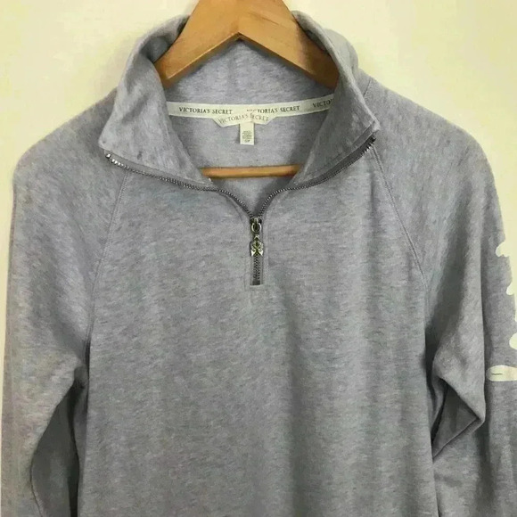 Victoria Secret Purple Zip Women SP Cotton Jacket - Picture 1 of 7